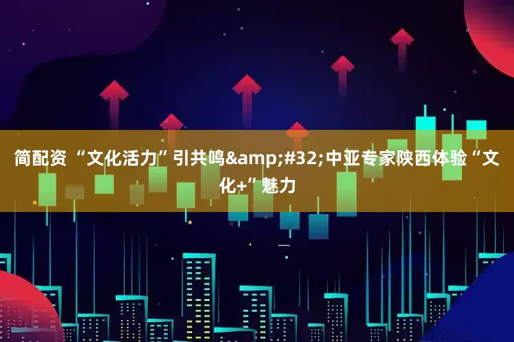 简配资 “文化活力”引共鸣&#32;中亚专家陕西体验“文化+”魅力