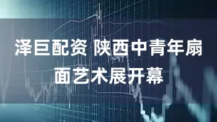 泽巨配资 陕西中青年扇面艺术展开幕